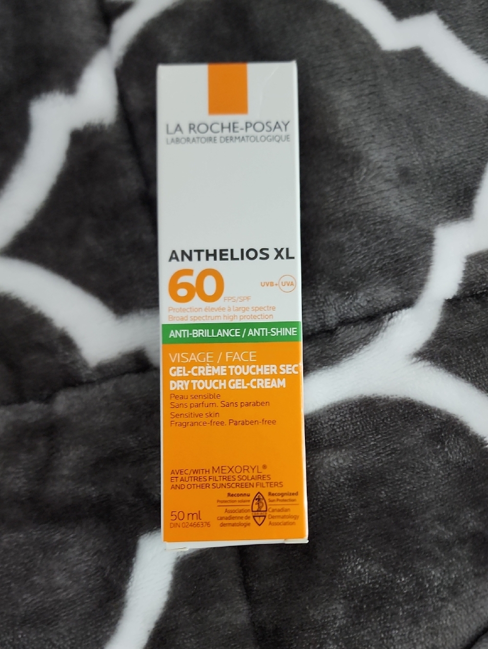 La Roche-Posay Anthelios XL SPF 60 Dry Touch Gel-Cream Anti-brilliance Anti-shin